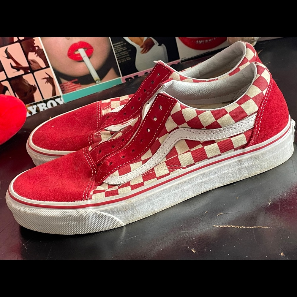 Checkered Vans Sneakers - Picture 4 of 5